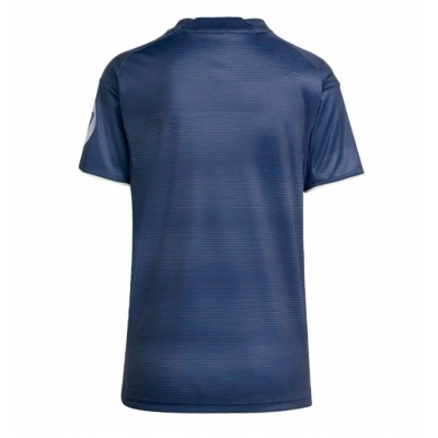 Camiseta Real Madrid Segunda Equipación Replica 2025-26 para mujer mangas cortas Camiseta Real Madrid Segunda Equipación Replica 2025-26 para mujer mangas cortas